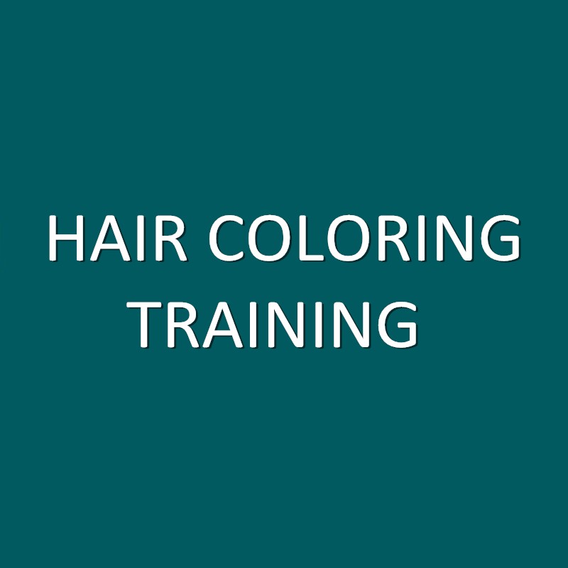 HAIR DYEING(COLORING)TRAINING COURSE