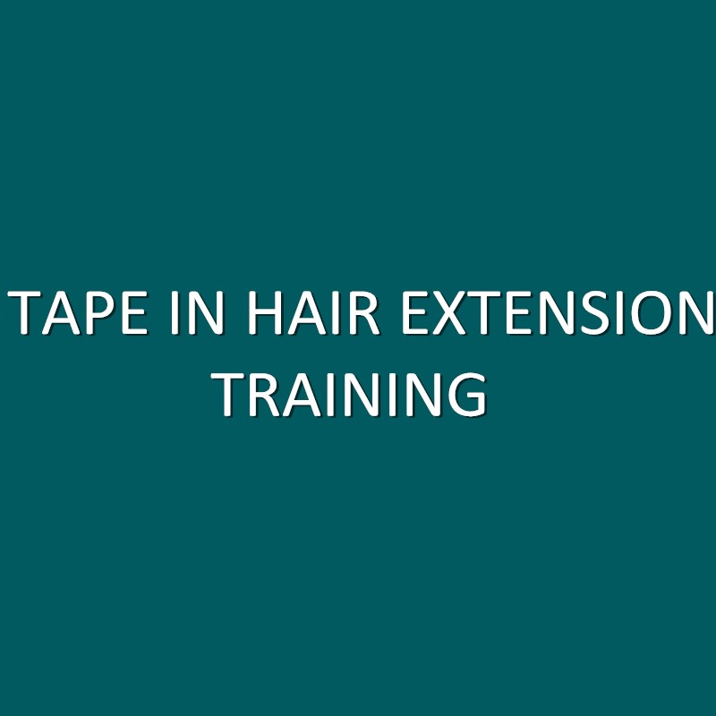 TAPE IN HAIR EXTENSION TRAINING