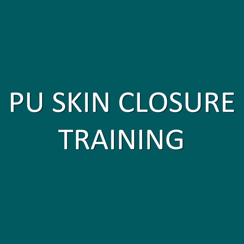 pu skin closure